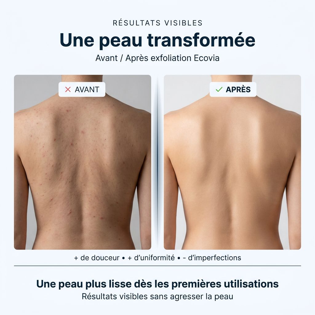 Serviette de douche exfoliante Ecovia